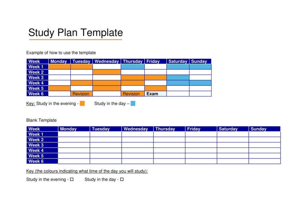 Study planning system designed for adult learners with limited time and energy