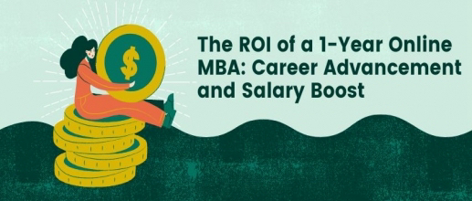 Online MBA return on investment for career advancement